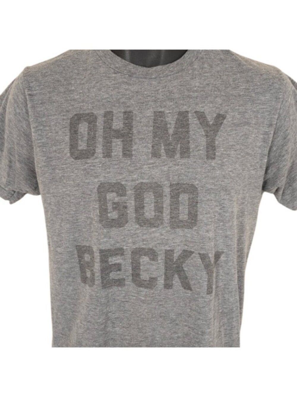 Oh My God Becky T Shirt Mens Size Medium Gray Sir Mix A Lot Baby Got Back Rap